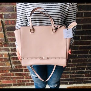 NWT Kate Spade Laurel Way Hadley Jeweled handbag